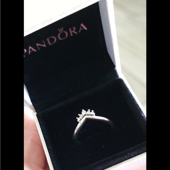 Pandora Tiara Wishbone size 6 - Picture 3 of 6